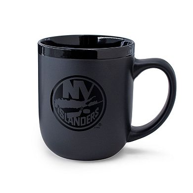 WinCraft New York Islanders 17oz. Black Tonal Ceramic Mug