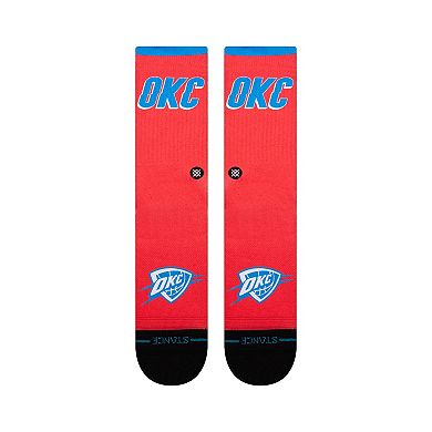 Stance Oklahoma City Thunder 2025/26 Statement Edition Crew Socks