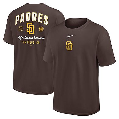 Men's Nike Brown San Diego Padres Max90 T-Shirt