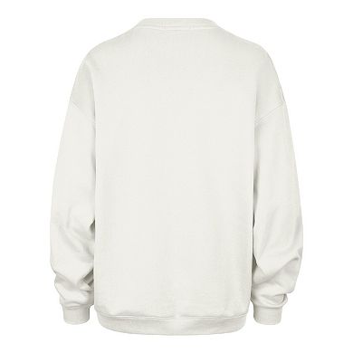 Women's '47 Cream Chicago Bears Good. Better. Best. Imprint Oversized Sweatshirt