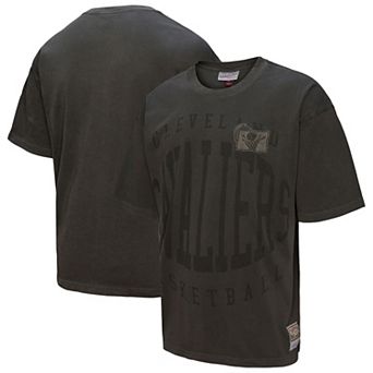 Men's Mitchell & Ness Black Cleveland Cavaliers Downtown Collection Premium T-Shirt