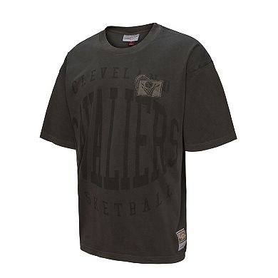 Men's Mitchell & Ness Black Cleveland Cavaliers Downtown Collection Premium T-Shirt