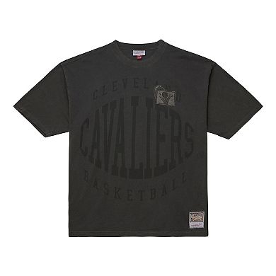Men's Mitchell & Ness Black Cleveland Cavaliers Downtown Collection Premium T-Shirt