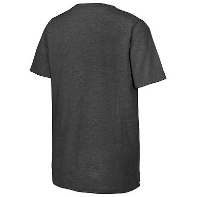 Youth Outerstuff Heather Gray Inter Miami CF 2025 MLS Cup Champions Locker Room T-Shirt