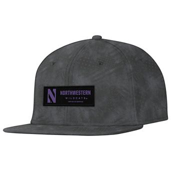 Men's Under Armour Charcoal Northwestern Wildcats Freedom Collection ArmourFuse Snapback Hat