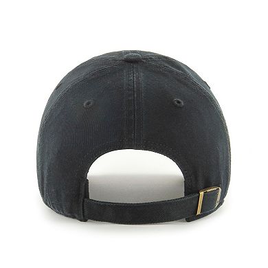 Men's '47 Black Georgia Bulldogs Phoebe Clean Up Adjustable Hat