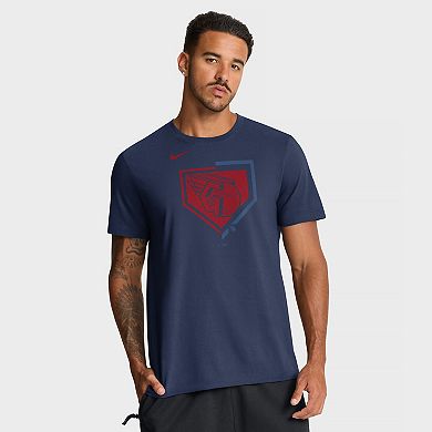 Men's Nike Navy Cleveland Guardians Icon T-Shirt