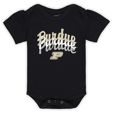 Girls Infant Garb Purdue Boilermakers Tonya Bodysuit 2-Pack