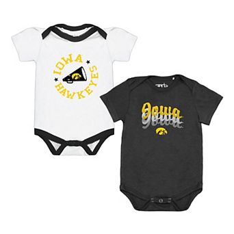 Girls Infant Garb Iowa Hawkeyes Tonya Bodysuit 2-Pack