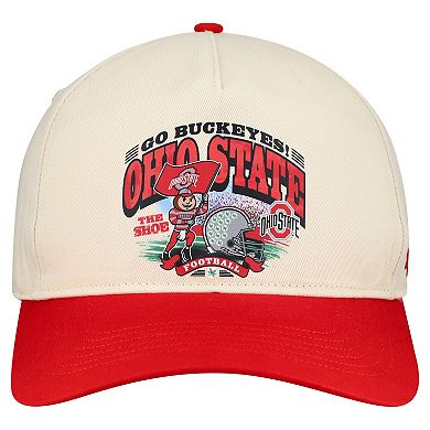 Men's '47 Natural Ohio State Buckeyes Unstructured Hitch Hat