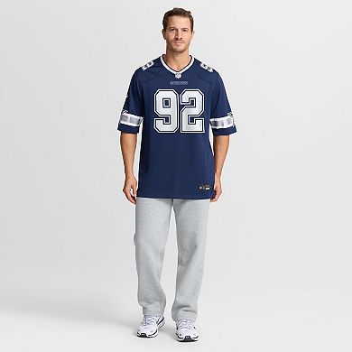 Men's Nike Quinnen Williams Navy Dallas Cowboys Team Game Jersey