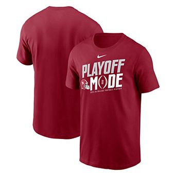 Men's Nike Crimson Alabama Crimson Tide 2025-26 College Football Playoff Pass Protection T-Shirt
