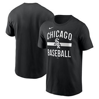 Men's Nike Black Chicago White Sox Arched T-Shirt