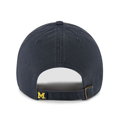 Men's '47 Navy Michigan Wolverines Clean Up Adjustable Hat