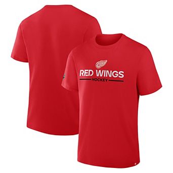 Men's Fanatics Red Detroit Red Wings Centennial T-Shirt