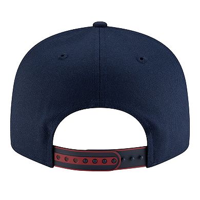 Youth New Era White/Navy Denver Nuggets 2025 NBA Tip Off Split Panel 9FIFTY Snapback Hat