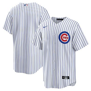 Men's Nike White Chicago Cubs Home Big & Tall Replica Jersey