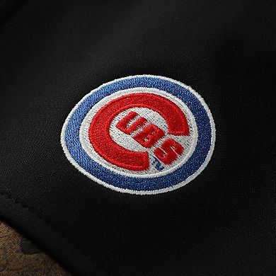 Men's Dunbrooke Camo Chicago Cubs Hunter Softshell Realtree Full-Zip Jacket