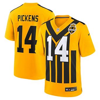Men's Nike George Pickens Gold Pittsburgh Steelers Alternate Game Jersey