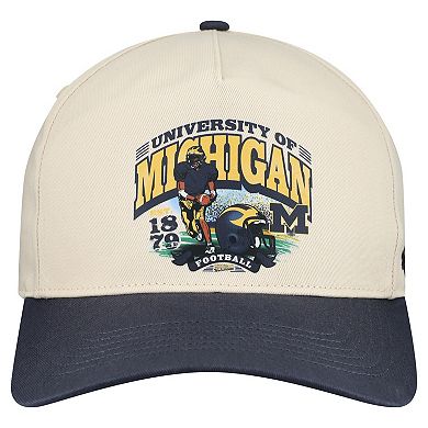 Men's '47 Natural Michigan Wolverines Unstructured Hitch Hat