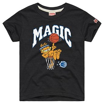 Youth Garfield x Homage Charcoal Orlando Magic Tri-Blend T-Shirt