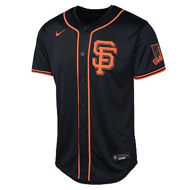 Youth Nike Rafael Devers Black San Francisco Giants Limited Jersey