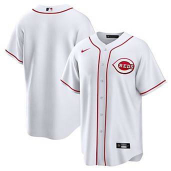 Men's Nike White Cincinnati Reds Home Big & Tall Replica Jersey