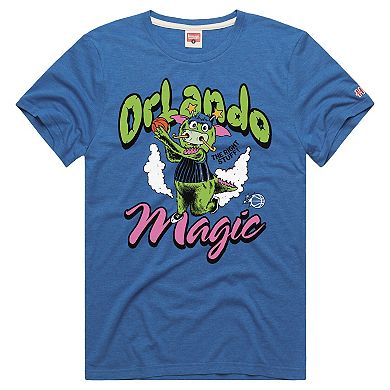 Unisex Homage Royal Orlando Magic The Right Stuff Tri-Blend T-Shirt
