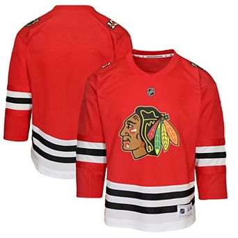 Youth Red Chicago Blackhawks Centennial Replica Jersey