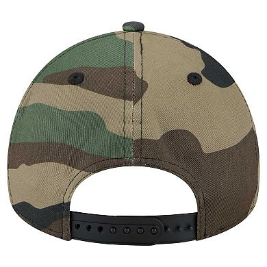 Men's New Era Camo Baltimore Ravens Mystic Camo A-Frame 9FORTY Adjustable Hat