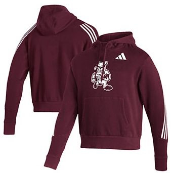 Men's adidas Maroon Texas A&M Aggies Ol' Sarge Football Hoodie