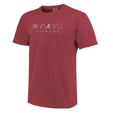 Women's Crimson Alabama Crimson Tide Comfort Colors T-Shirt