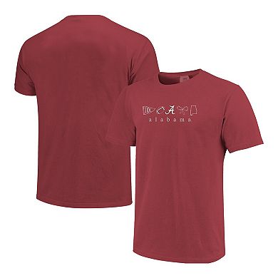 Women's Crimson Alabama Crimson Tide Comfort Colors T-Shirt