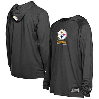 Men's New Era Black Pittsburgh Steelers Functional Fandom Hoodie