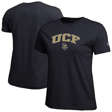 Women's Champion Black UCF Knights Arched Over Logo T-Shirt