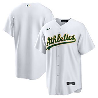 Men's Nike White Athletics Home Big & Tall Replica Jersey