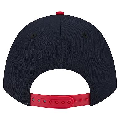 Men's New Era Navy/Red Team USA 9FORTY M-Crown A-Frame Adjustable Hat
