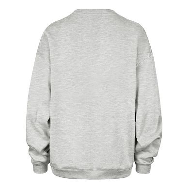 Women's '47 Gray Philadelphia Phillies Arched Icon Oversized Sweatshirt