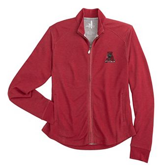 Women's johnnie-O Crimson Alabama Crimson Tide Tomi Full-Zip Tri-Blend Jacket