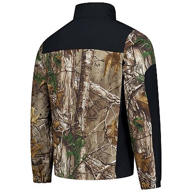 Men's Dunbrooke Camo Detroit Tigers Hunter Softshell Realtree Full-Zip Jacket