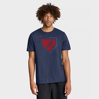 Men's Nike Navy Atlanta Braves Icon T-Shirt