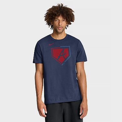 Men's Nike Navy Atlanta Braves Icon T-Shirt