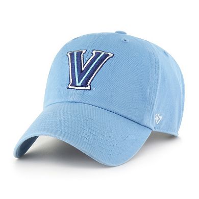 Men's '47 Light Blue Villanova Wildcats Clean Up Adjustable Hat
