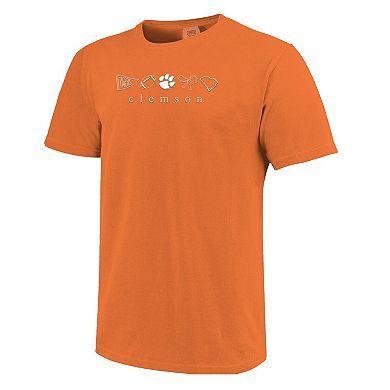 Women's Orange Clemson Tigers Comfort Colors T-Shirt