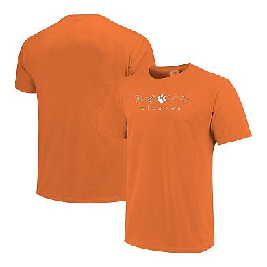 Women's Orange Clemson Tigers Comfort Colors T-Shirt