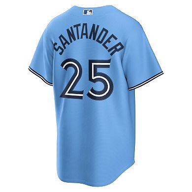 Men's Nike Anthony Santander Light Blue Toronto Blue Jays Alternate Replica Jersey