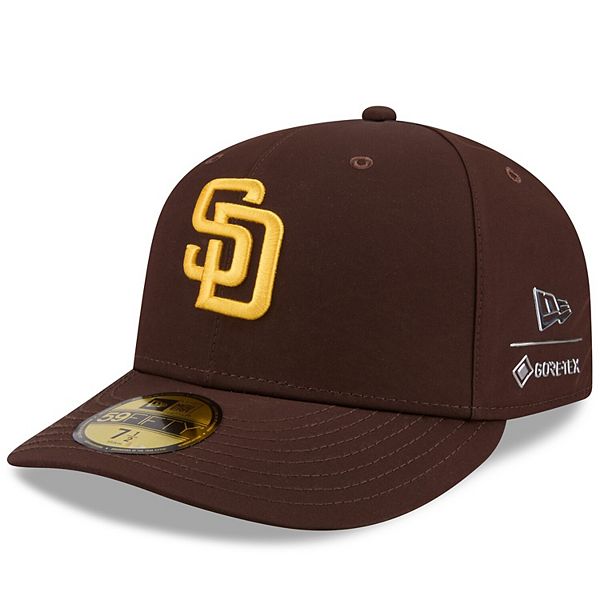 NEW ERA® × Standard California 59FIFTY Men's New Era x GORE-TEX Brown San Diego Padres 59FIFTY Fitted Hat