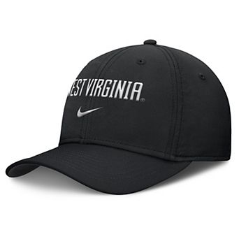 Men's Nike Black West Virginia Mountaineers Alternate Logo Rise Dri-FIT Flex Hat