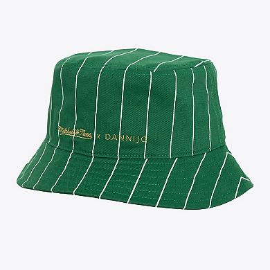 Men's Mitchell & Ness x DANNIJO  Kelly Green Boston Celtics Bucket Hat