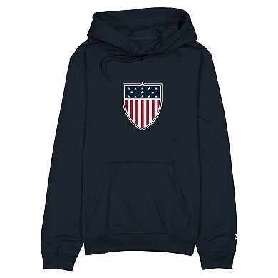 Men's New Era Navy Team USA Fleece Hoodie